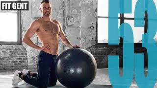 53 GYM BALL EXERCISES AND THE MUSCLES THEY TARGET [upl. by Piotr]