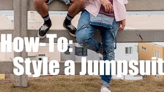 How to style a Jumpsuit  One Dapper Street [upl. by Nuahs196]