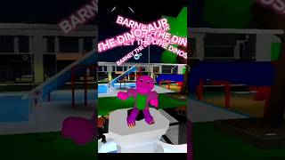 Barney the dinasaur funny meme roblox funny meme [upl. by Sokim657]