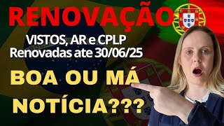 RENOVAÇÃO VISTOS E CPLP Boa ou má notíciaProfessora Danielle Lago [upl. by Naesal]