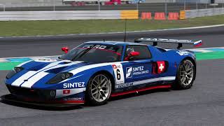 Ford Matech GT GT1 at Twin Ring Motegi in Assetto Corsa [upl. by Bebe]