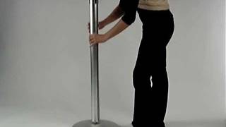 How To Set Up Stanchion Posts  Product Assembly  Displays2go® [upl. by Ecinwahs]