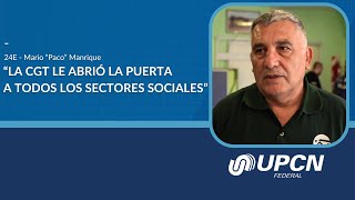 quotLa CGT le abrió la puerta a todos los sectores socialesquot [upl. by Katharyn]