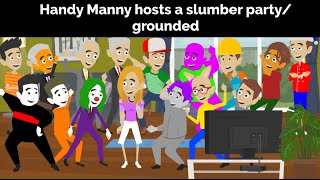 Handy Manny hosts a slumber party and gets grounded [upl. by Ethban]