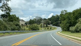 Tollgate Road Westbound Bel Air Backroads To Fallston Md [upl. by Werna]