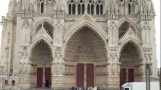 Amiens Cathedral The Western Facade [upl. by Nyltiak844]