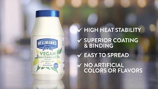 Introducing Hellmanns Vegan Mayonnaise [upl. by Idette281]