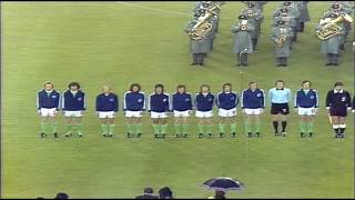 Germany national anthem in Düsseldorf 1974 FIFA World Cup [upl. by Annerb]