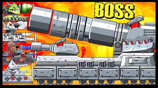 ⚔️TANK ARENA⚔️Iron Ratte Sledgehammer Boss Мега танки VS Босс  Мультики про танки  Tank Cartoon [upl. by Ursi]