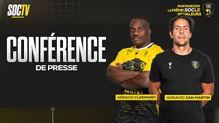 Conférence de presse  SOC Rugby  J18 vs Bourg en Bresse [upl. by Filahk]