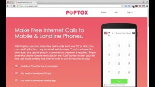 Make Free Internet Calls using PopTox [upl. by Gillie]