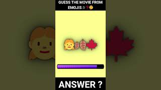 Guess the Movie from Emojis Challenge  Can YOU Get Them All Right quiz emojichallenge emojigame [upl. by Fanny545]