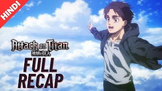 Attack On Titan Season 3 amp 4 Recap  Hindi  IntroNerd [upl. by Ayatal]