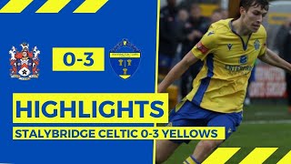 HIGHLIGHTS  Stalybridge Celtic 03 Warrington Town [upl. by Snave]