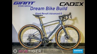 Giant Revolt Advanced 0  Dream Bike Build  Shimano GRX 815 Di2  Giant Store Breda [upl. by Lehplar]