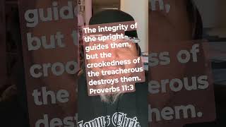 Proverbs 113  Integrity and Crookedness proverbs11 proverbs biblereading bible [upl. by Neenaj]