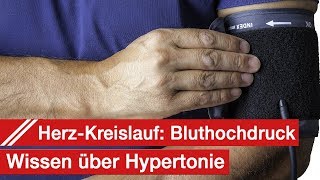 Was ist Bluthochdruck  Hypertonie Warum die Kontrolle des Blutdruckes wichtig ist [upl. by Ecyle]