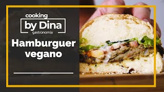 Hamburguer vegano de berinjela [upl. by Auqinehs88]