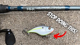 90 Of Anglers Dont Know How To Fish A Lipless Crankbait Learn To Master It With These Retrieves [upl. by Aihsila]