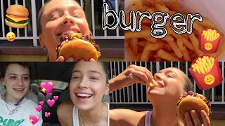 burger vlog 🤪🍔 〰️ elsie hewitt [upl. by Neesay]