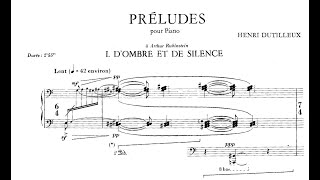 Henri Dutilleux  Trois Préludes pour piano [upl. by Ecnaled]