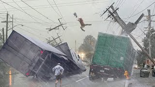 TOP 14 minutes of Natural Disasters Most Horrific Storm in China caught on camera [upl. by Gnut670]