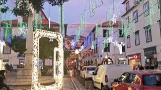 Funchal Madeira Christmas Lights Dec 15 2023 [upl. by Ecyned]