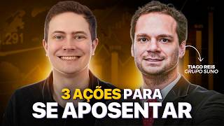 3 MELHORES AÇÕES PARA INVESTIR HOJE e se aposentar com dividendos [upl. by Astto]