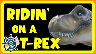 Dinosaur Song for Kids  Ridin on a TRex [upl. by Ahsaf221]