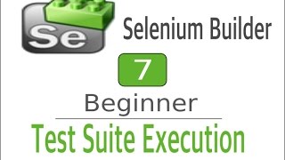 Selenium Builder 7  Record and run a Test Suite [upl. by Winola]