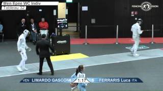 FE M E Individual Heidenheim WC 2016 T32 16 yellow FERRARIS ITA vs LIMARDO GASCON VEN [upl. by Arimaj]