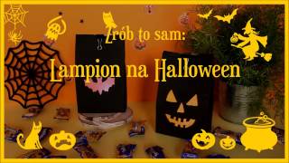 Zrób to sam na jesień cz 6  lampion na Halloween [upl. by Vocaay]