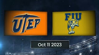 UTEP Miners vs Florida International Panthers  October 11th 2023 [upl. by Town]