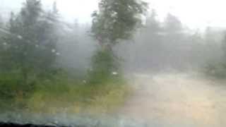 Impressive Hail Swiss Alps  Grêle Derborence Vacation Swiss 06082013 Danger Hail [upl. by Nnuahs]