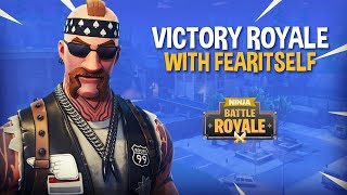 VICTORY ROYALE With FearItSelf  Fortnite Battle Royale Gameplay  Ninja [upl. by Spielman158]