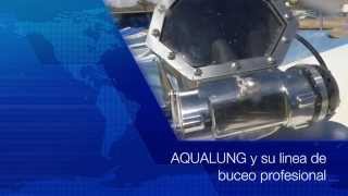 Casco AQUA LUNG G3000SS para el buceo profesional [upl. by Nanaj]