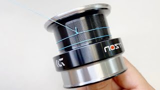 A better way to attach fishing line to reel best fishing knots 4k video [upl. by Attenod]