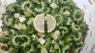 Lets make Ampalaya salad Happy streaming everyone [upl. by Ardni785]