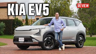 Kia EV5 ⚡️ Un nuevo SUV Compacto eléctrico a precio de combustión ⚡️ Prueba  Reseña 4K [upl. by Zoara]