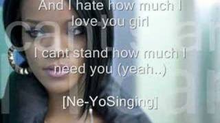 Rihanna Ft NeYo  I Hate How Much I Love You With Lyrics [upl. by Inhsor]