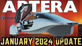 Aptera January 2024 UPDATE  What About Production [upl. by Norrabal]