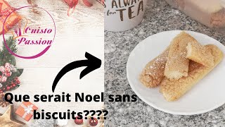 MA RECETTE BISCUIT CUILLERE  SPECIAL NOEL  BISCUITS MAISON FACILE RAPIDE ET INRATABLE😋 [upl. by Atse]