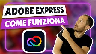 Adobe Express ex Spark la migliore alternativa GRATUITA a Canva [upl. by Atsirak]