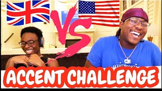 British vs American Accent Challenge  Hilarious 😂 Must Watch [upl. by Yerok]