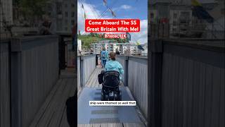 Come Aboard The SS Great Britain In Bristol With Me SSGreatBritain VisitBristol AccessibleTravel [upl. by Idolem]