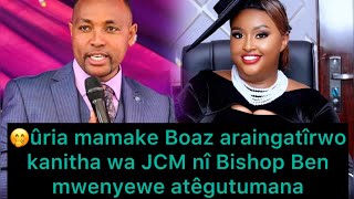 Aibu nayo🤭💔 mamake Boaz kûingatwo kanitha wa JCM ni Bishop Ben live live [upl. by Niac63]