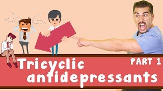 Antidepressants Pharmacology Tricyclic Antidepressants Part 1 [upl. by Pedaias158]