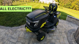 Ryobi 46quot 80V Battery Lawn Tractor 6Month Review [upl. by Fuchs777]