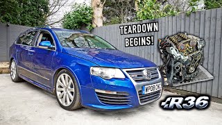 RESTORING MY CHEAP VW PASSAT R36  PART 7 [upl. by Enihpled992]