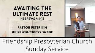 Sunday Service September 29 2024 Hebrews 4113 Friendship Presbyterian Church [upl. by Heiner333]